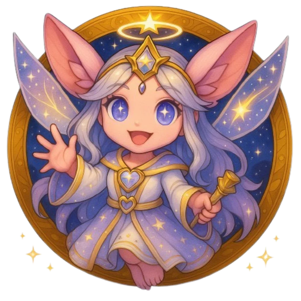 星の光をまとった覚醒ピクシー