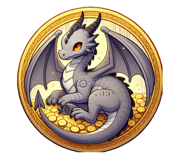ドラゴンのデジタルメダル